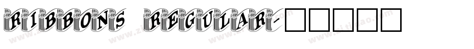 Ribbons Regular字体转换